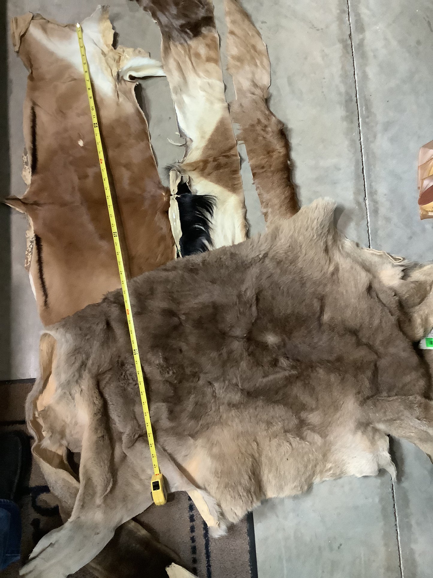 Wholesale Lots #28 - Ass End African Game hide pieces