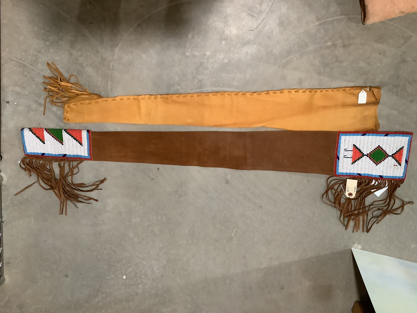 WHOLESALE LOT #24 - 4 unique rifle cases - 2 beaded sleeves and two scabbards