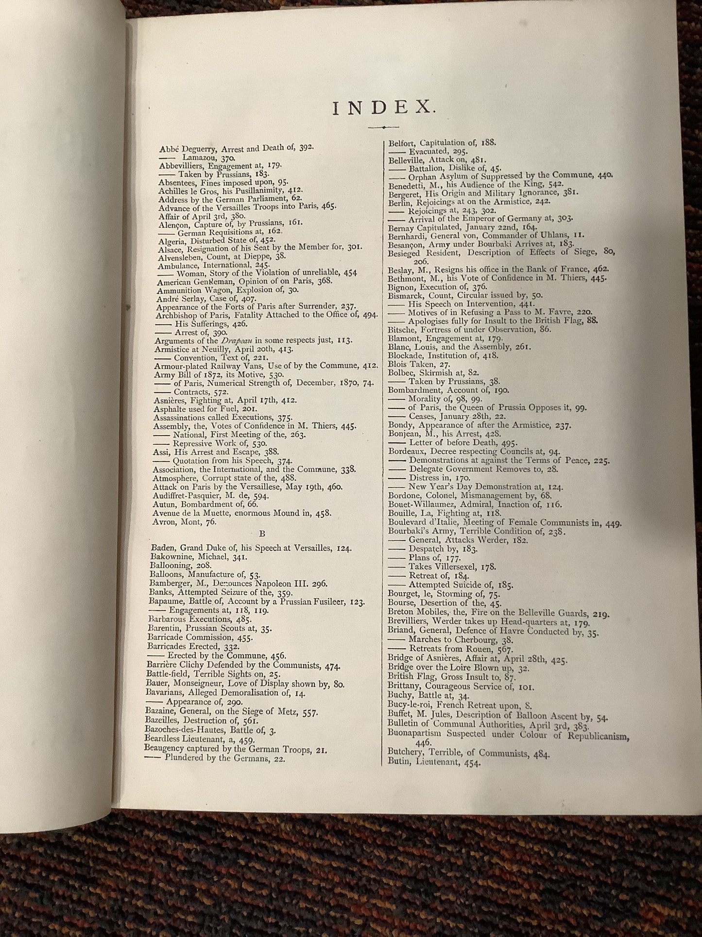 BOOKS - French German War - 2 Volume set