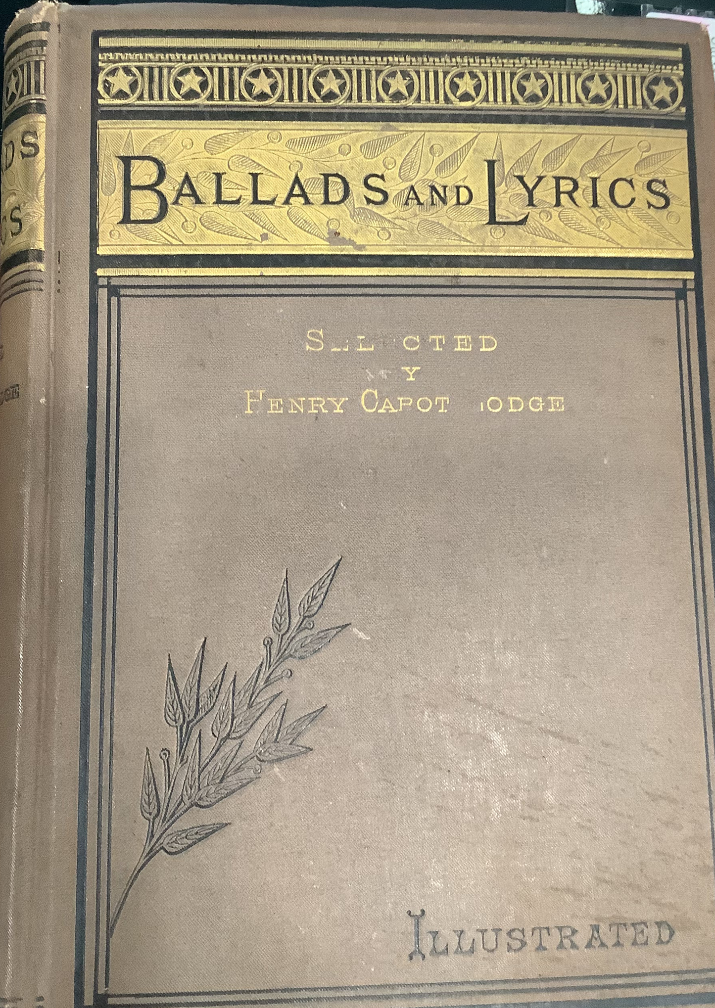 BOOKS - "Ballads and Lyrics" - Henry Cabot Lodge