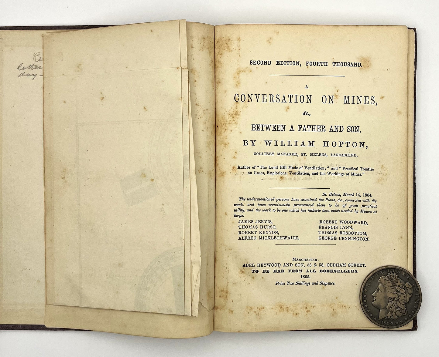 BOOKS - A Conversation on Mines, Between a Father and Son   (1865)