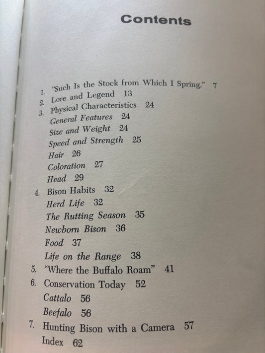 BOOKS - Wonders of the Bison World`