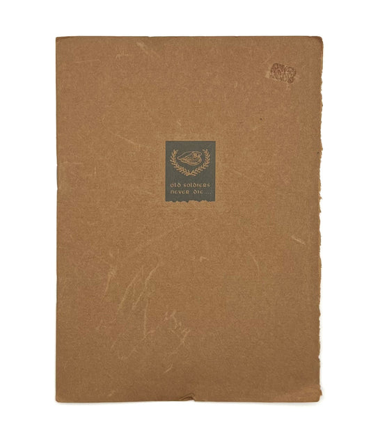 BOOKS - Old Soldiers Never Die ...