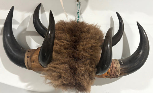 Historic - Antique Bison Horn Hat/Coat/Gun rig Rack