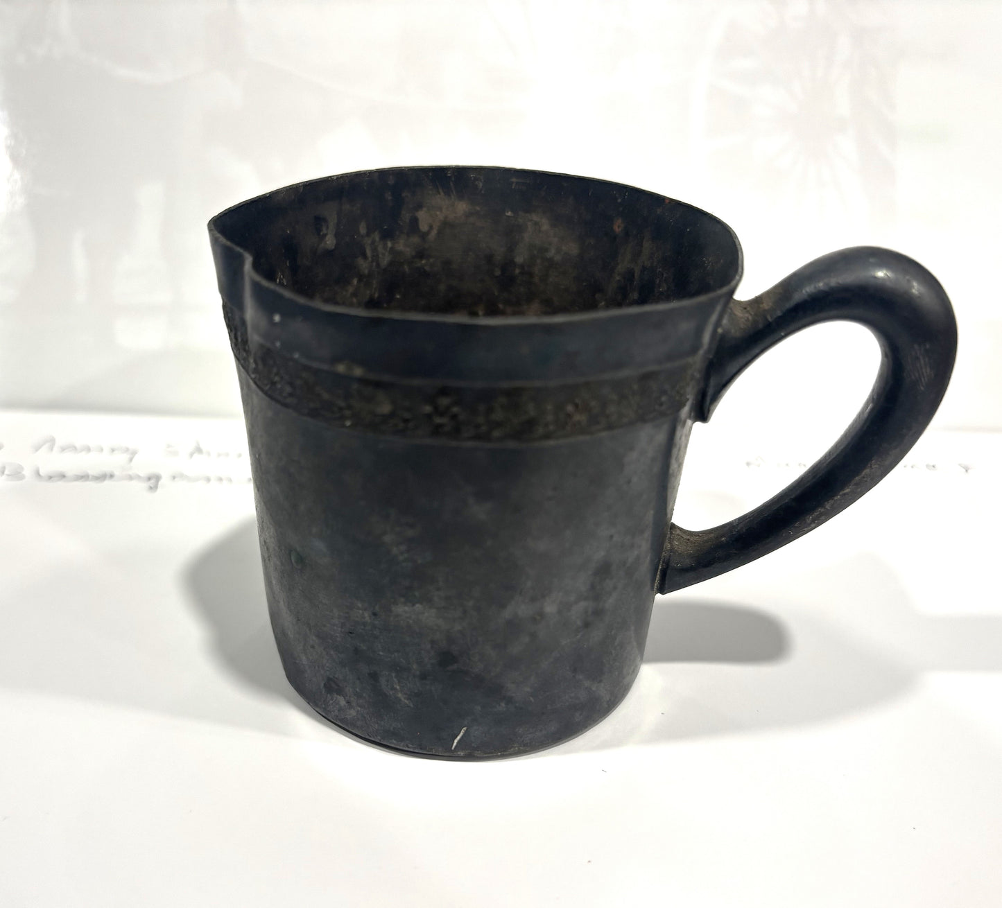Old Small Tin Cup
