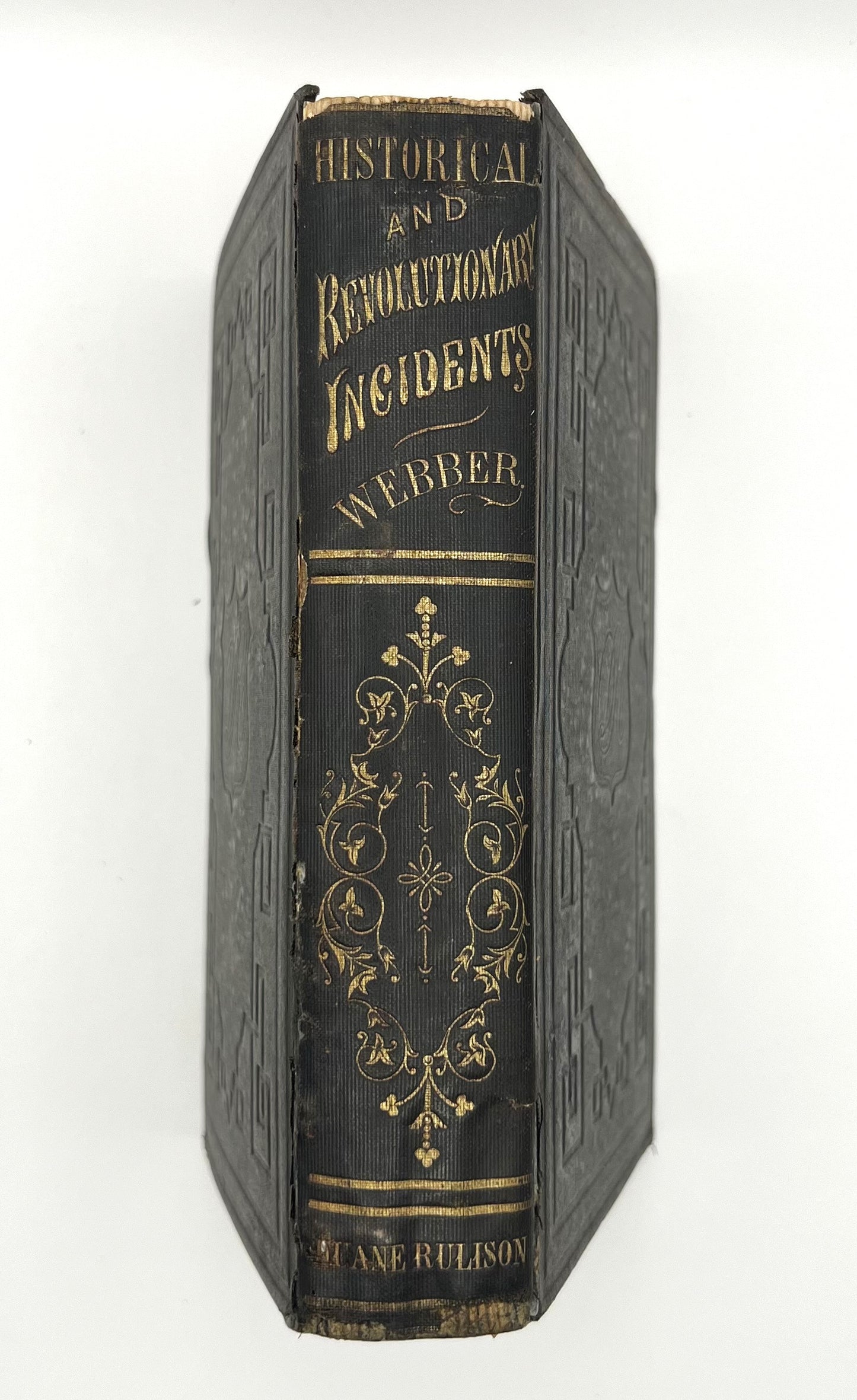 BOOKS - Historical and Revolutionary Incidents of the early settlers of the United States - 1861