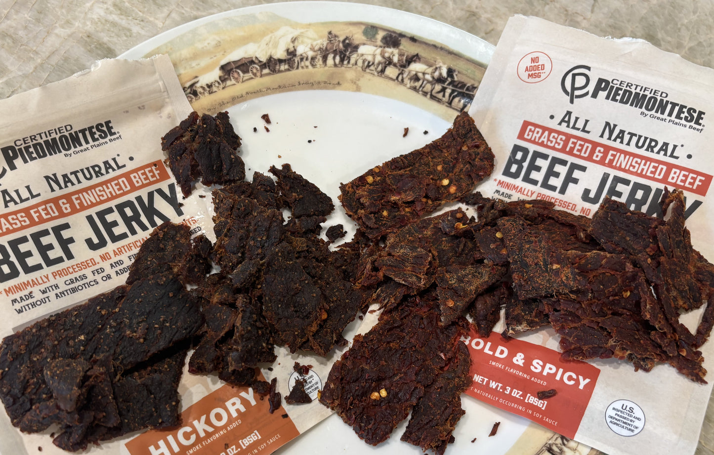 Piedmontese Beef (YES, BEEF) Jerky.