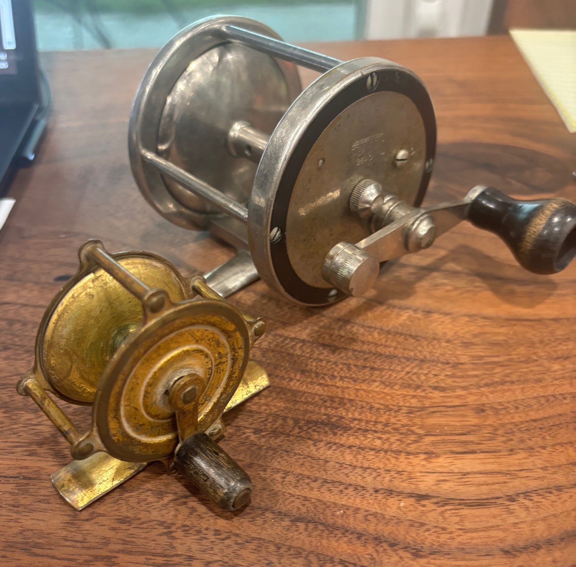 Winchester Fishing Reel - Brass #1319