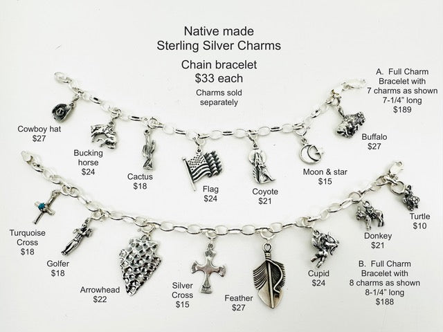 Silver Pearl Ranch - Sterling Silver Charms and Charm Bracelets