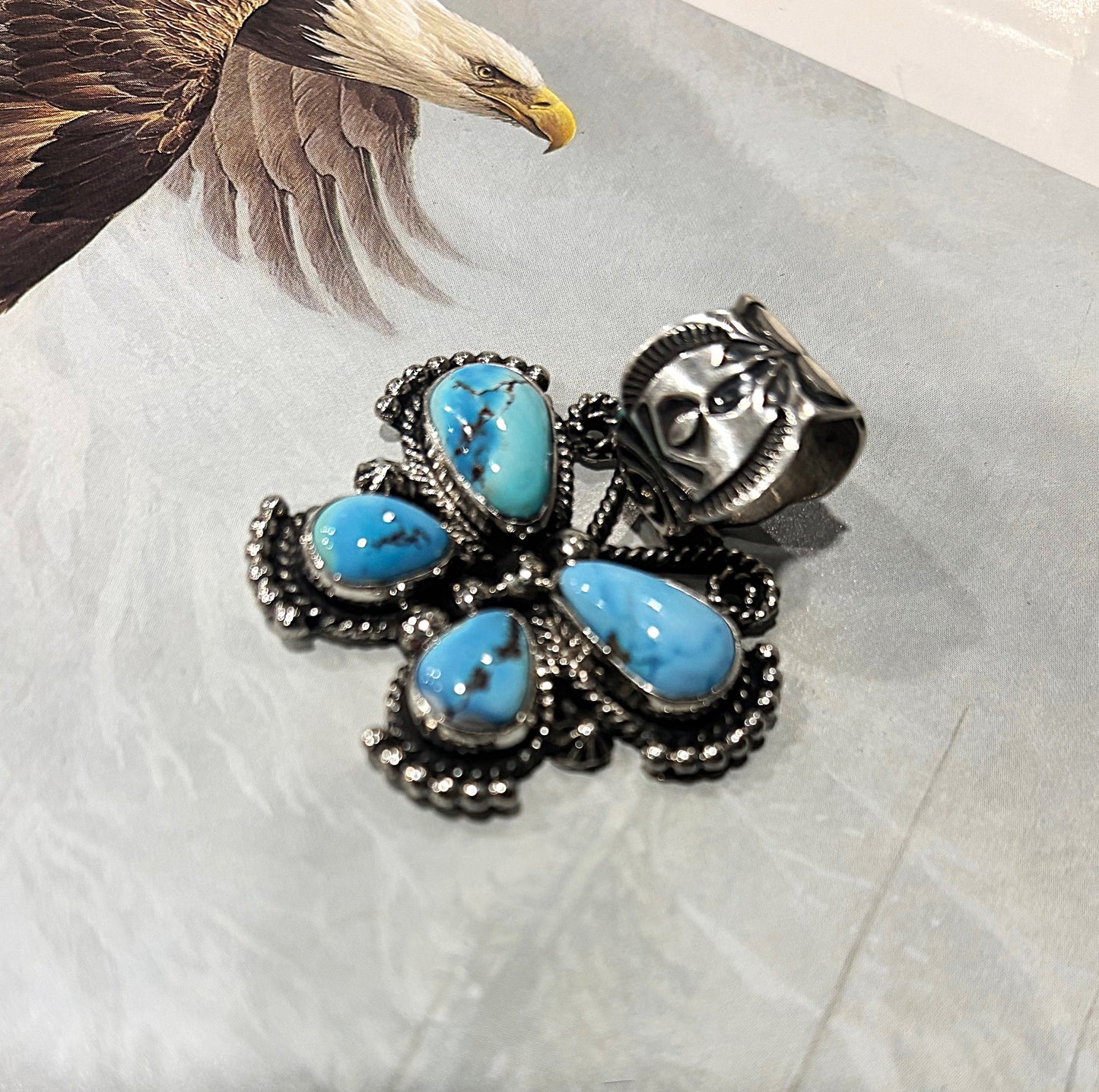 Silver Pearl Ranch - Golden Hills turquoise