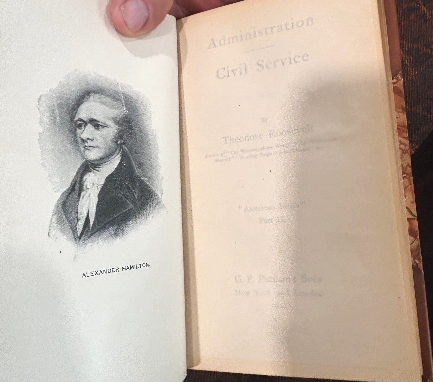 BOOKS - THE WORKS OF THEODORE ROOSEVELT.     14 of 15 volumes