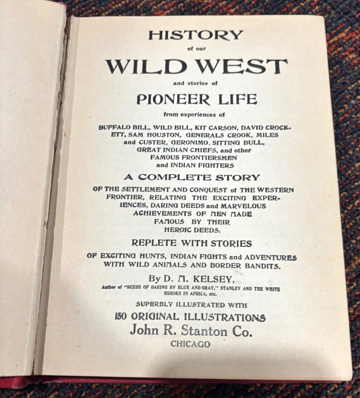 BOOKS - History of our Wild West