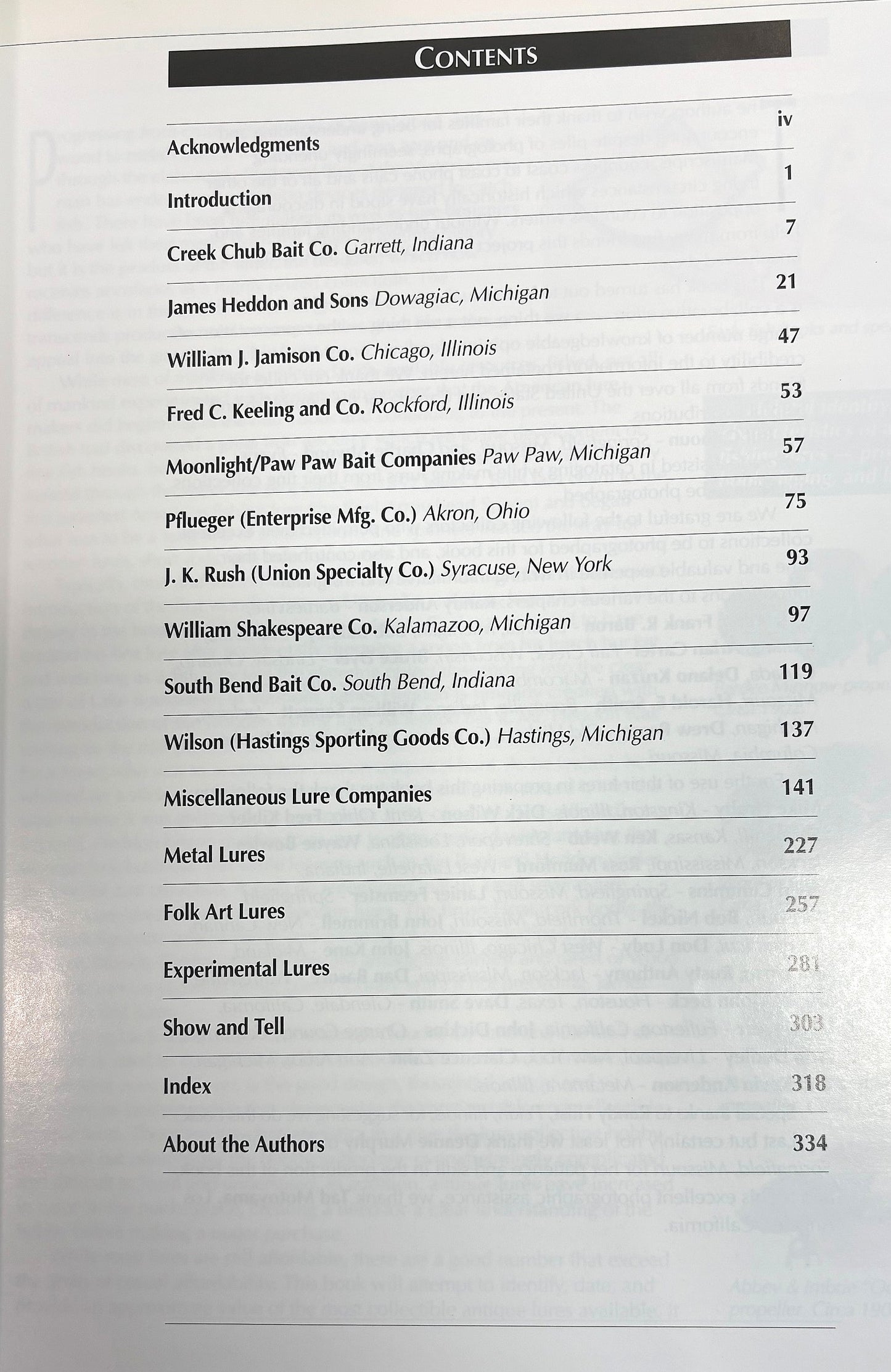 BOOKS - Fishing Lure Collectables