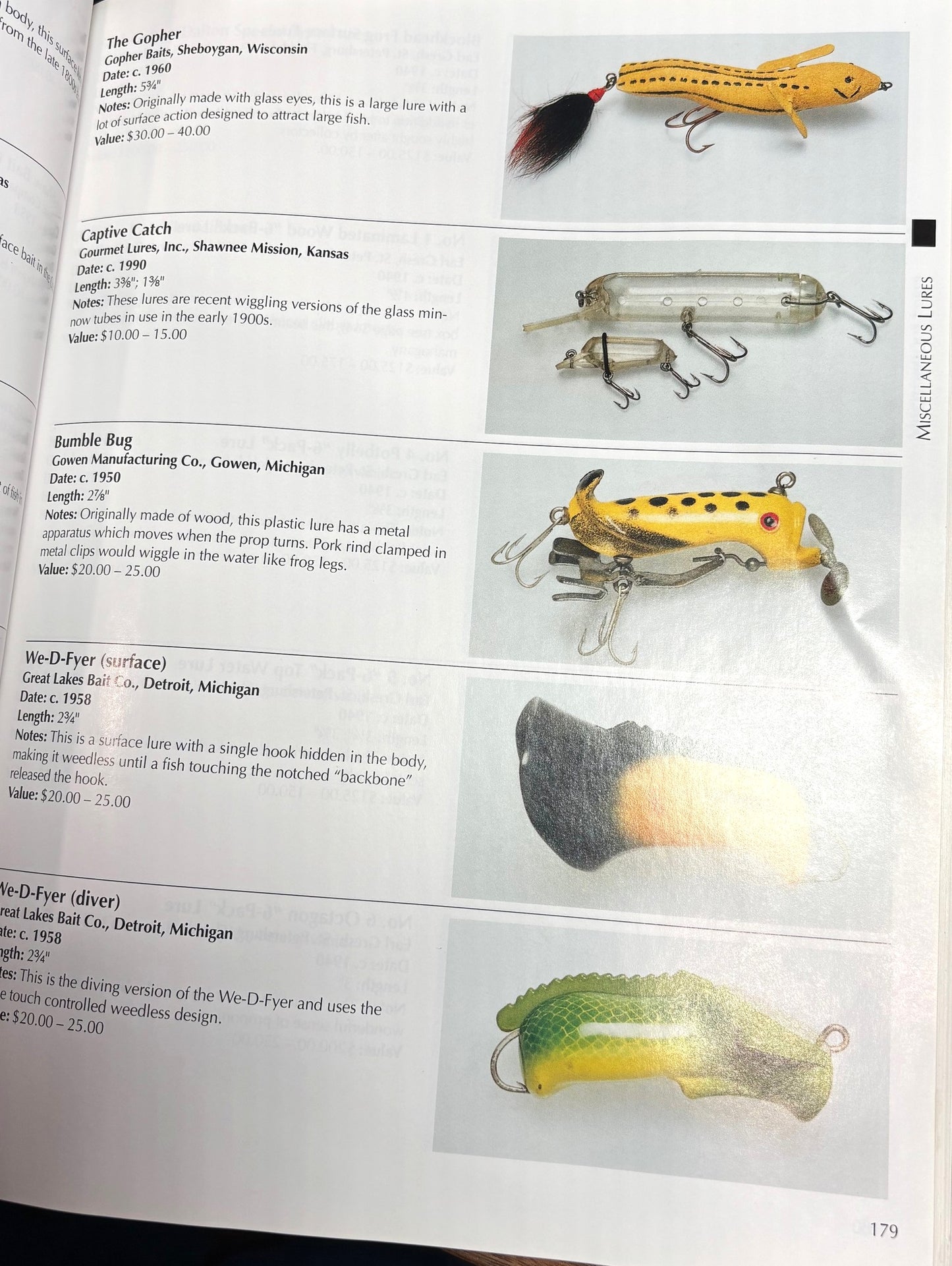 BOOKS - Fishing Lure Collectables