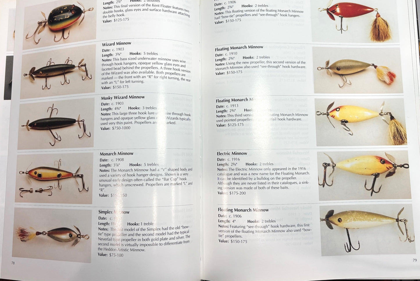 BOOKS - Fishing Lure Collectables