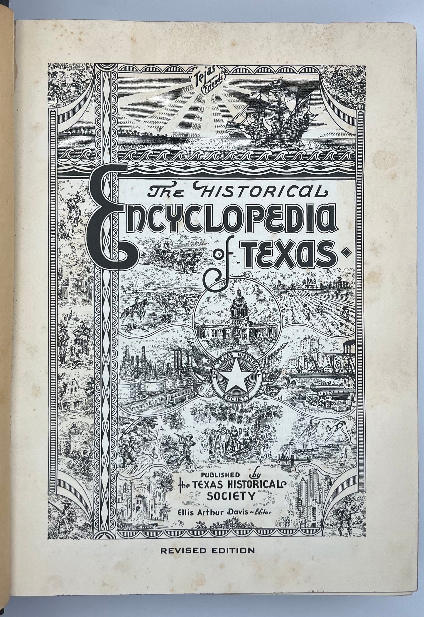 BOOKS - THE HISTORICAL ENCYCLOPEDIA OF TEXAS, Vol 1.  Revised.