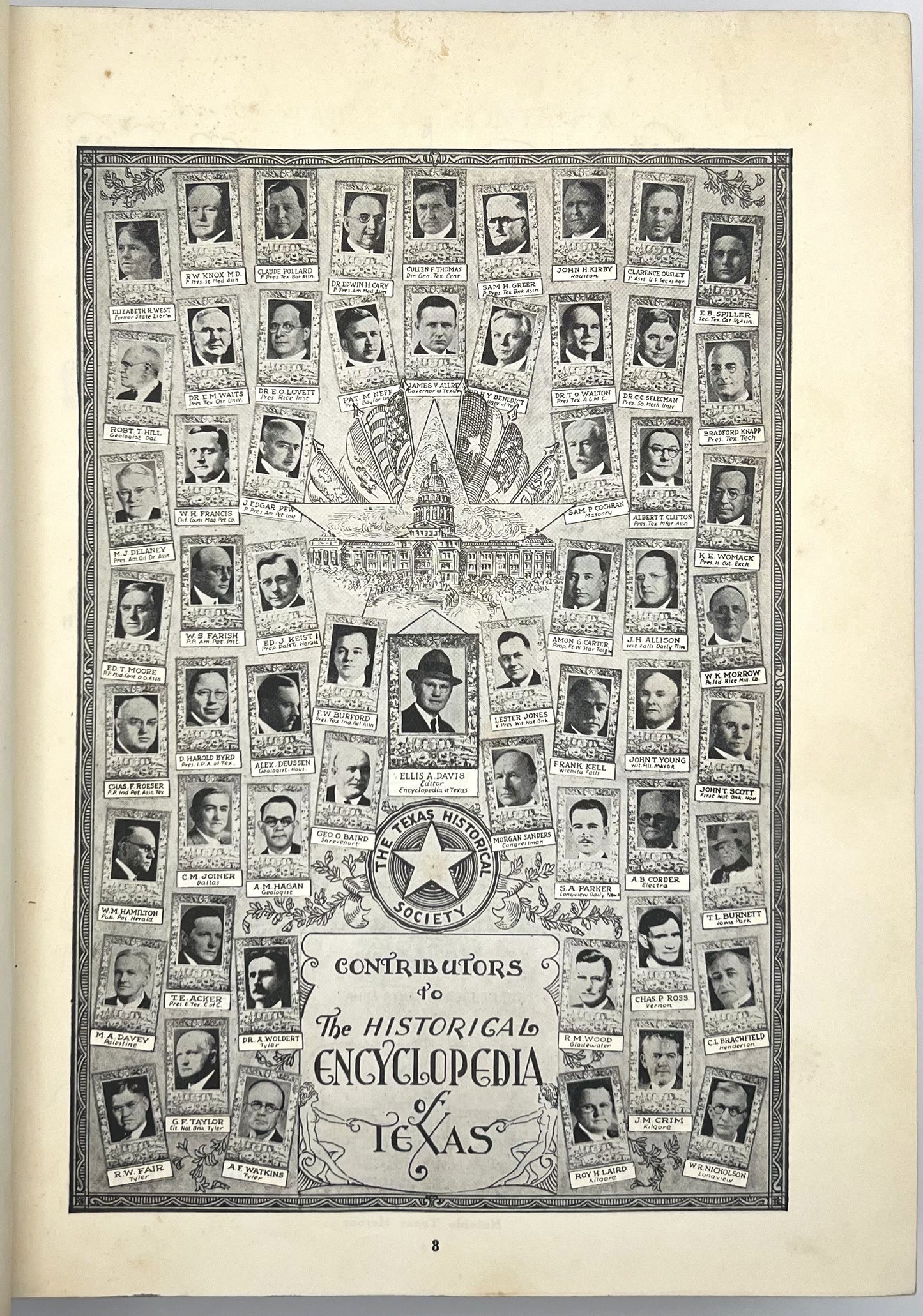 BOOKS - THE HISTORICAL ENCYCLOPEDIA OF TEXAS, Vol 1.  Revised.