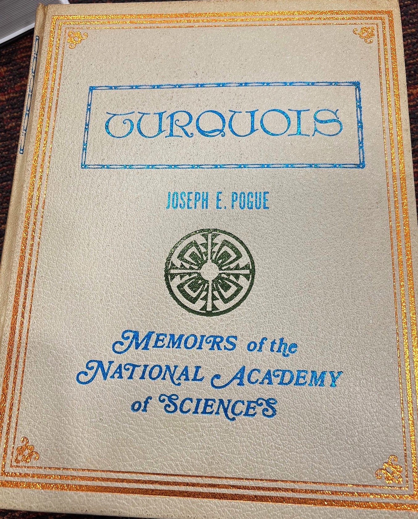 BOOKS - Turquois; Joseph E. Pogue