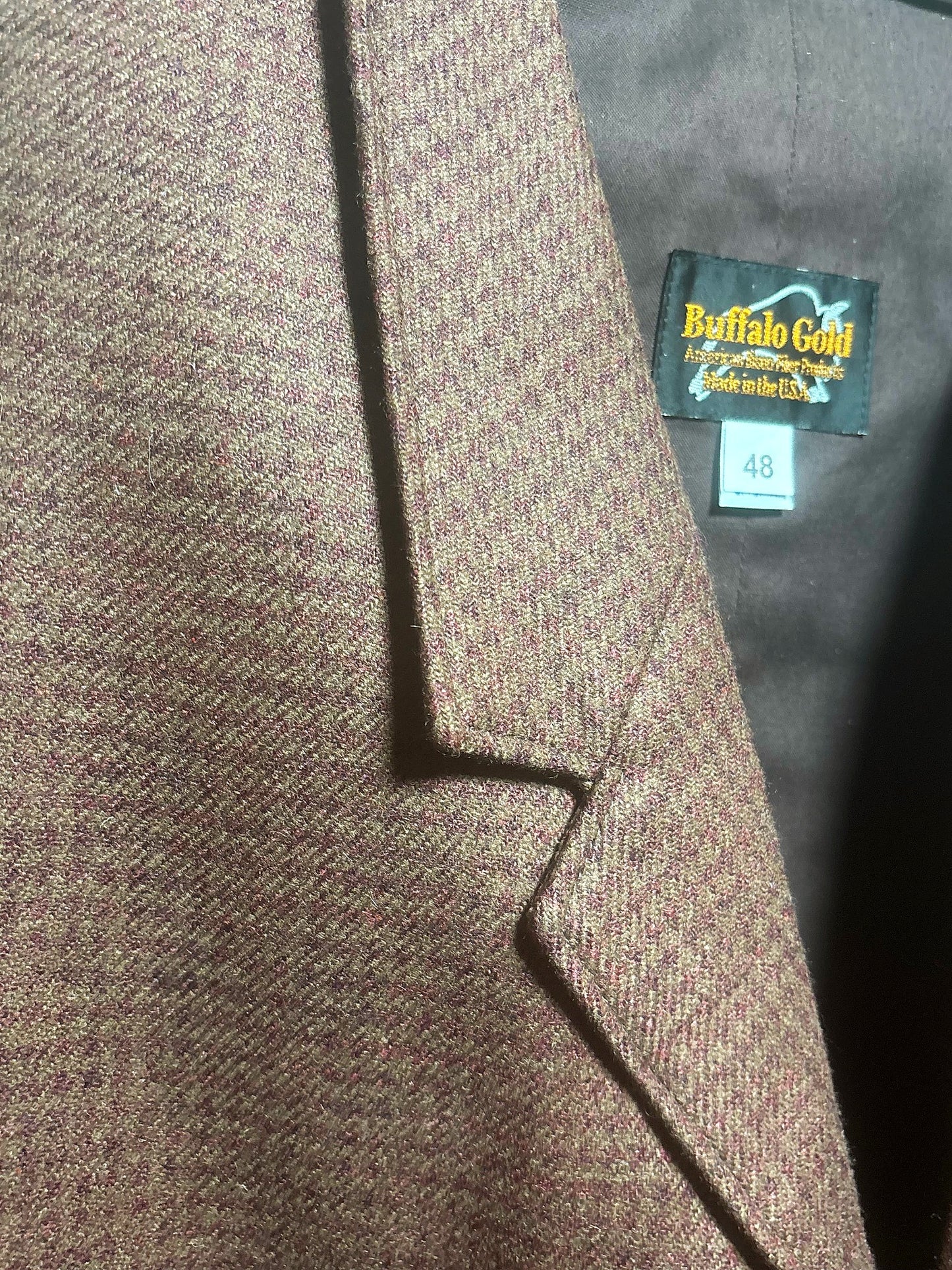 Herd Wear - Bison Cloth and Bison Leather Trim Vests