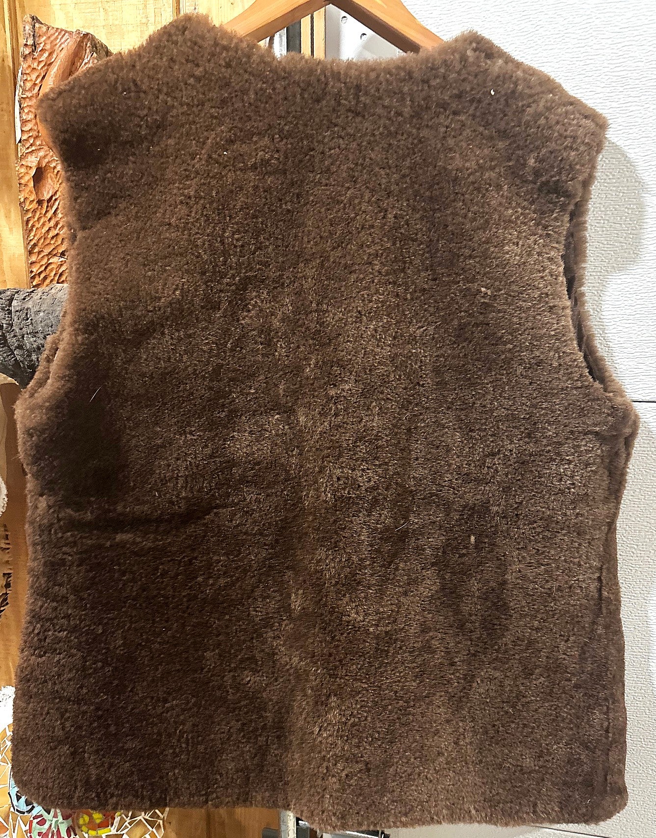 Herd Wear - Bison Cloth and Bison Leather Trim Vests