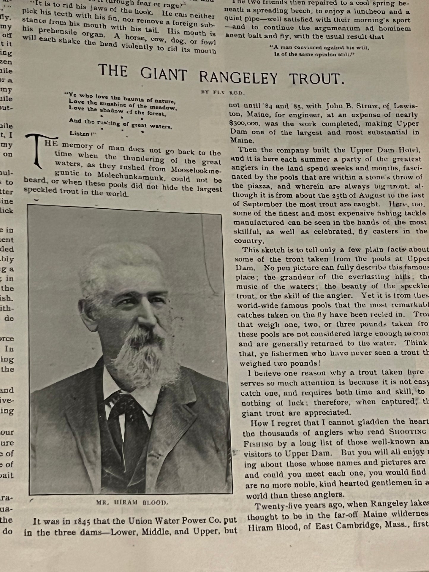 Ronson Page's "Hunting and Fishing" Bound Magazine Collection