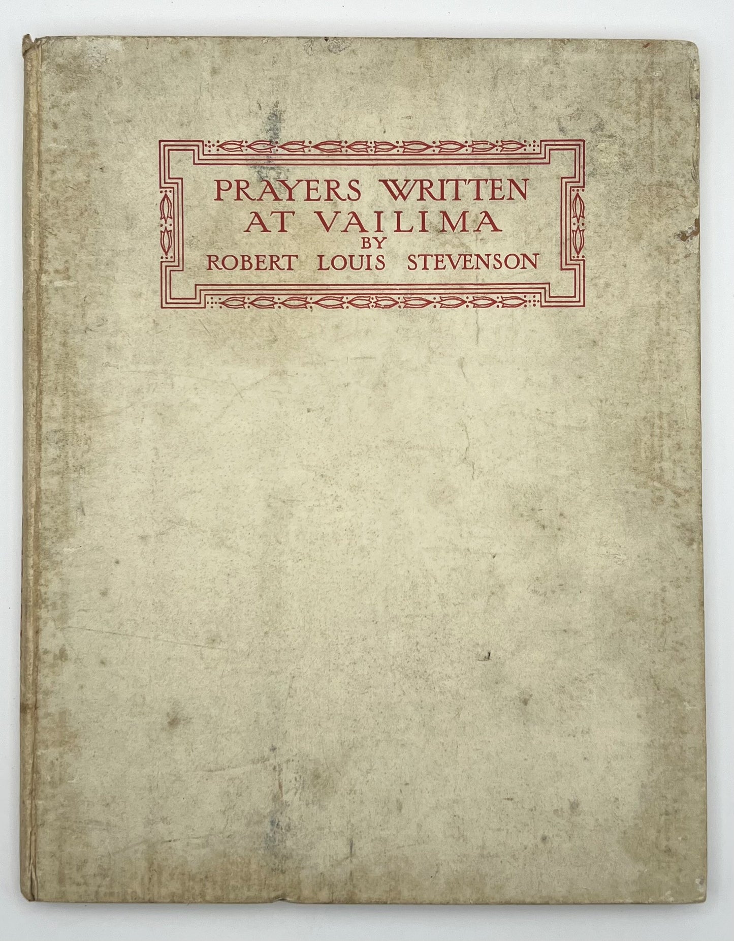BOOKS - PRAYERS WRITTEN AT VAILIMA by Robert Louis Stevenson