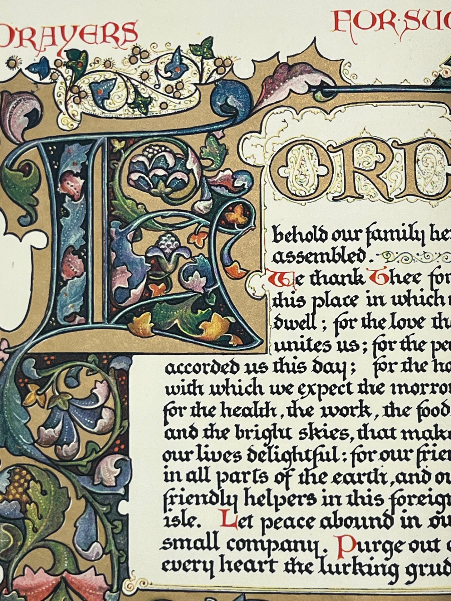 BOOKS - PRAYERS WRITTEN AT VAILIMA by Robert Louis Stevenson