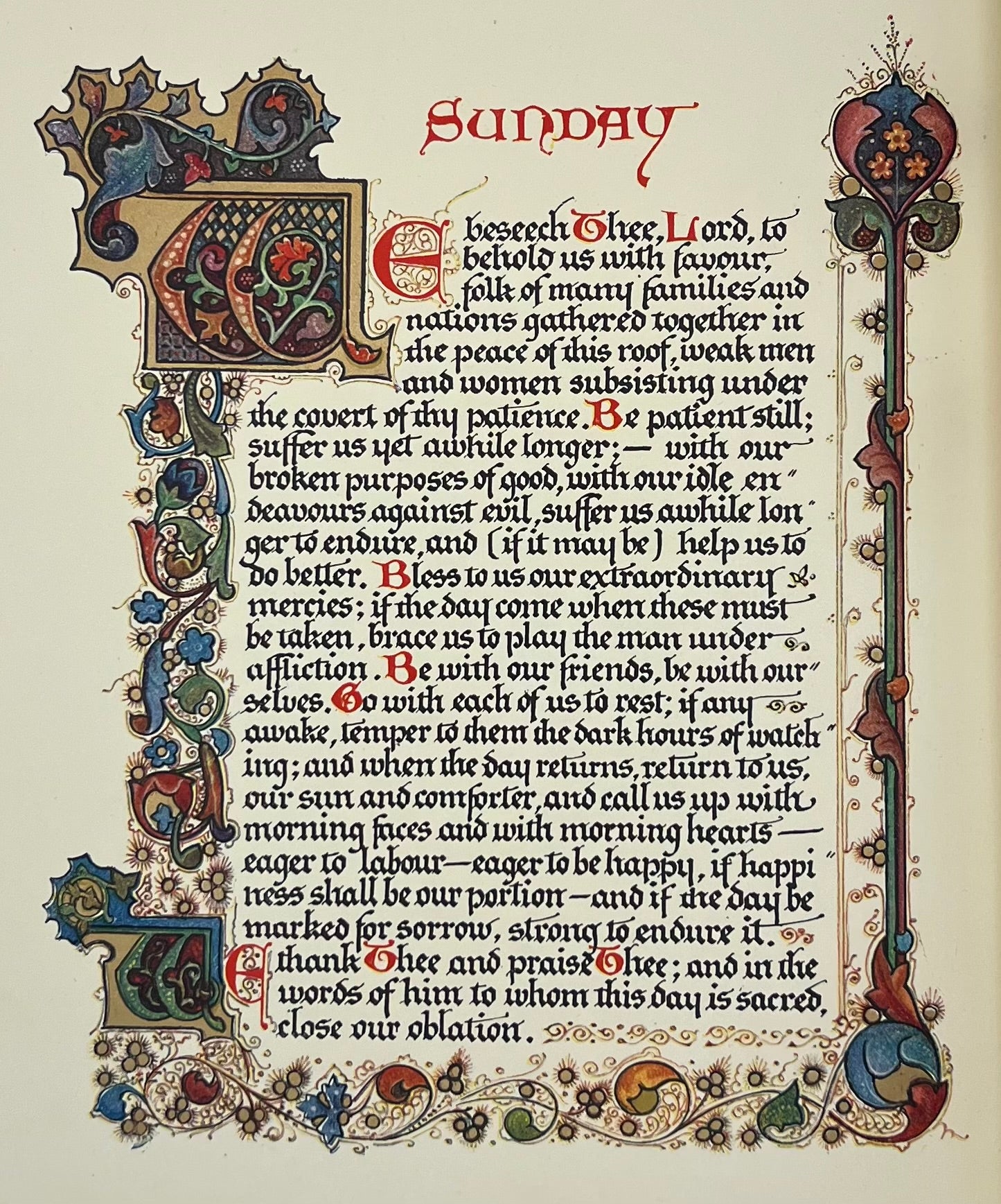 BOOKS - PRAYERS WRITTEN AT VAILIMA by Robert Louis Stevenson