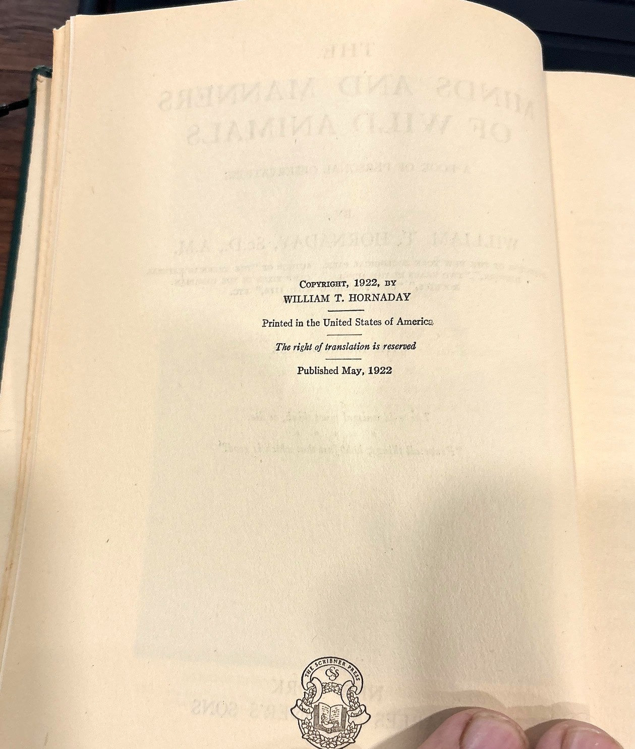 BOOKS - The Minds and Manners of Wild Animals