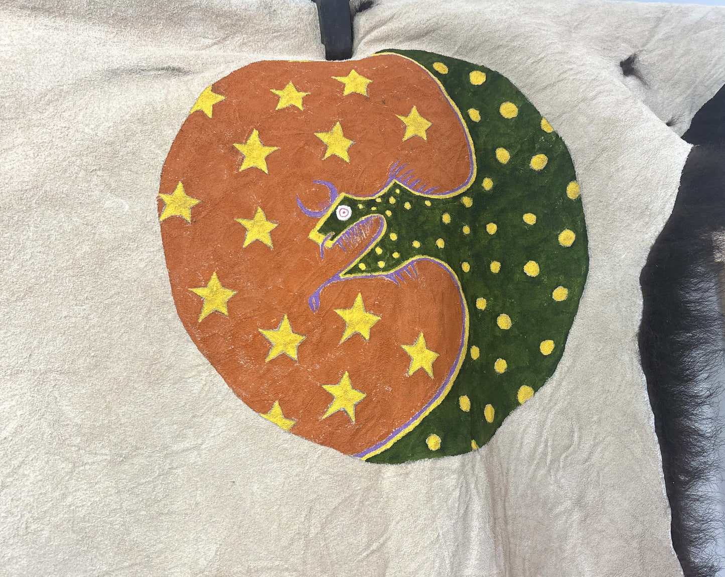 Charles Sinclair - November, 2025 - One More Hand Painted bison robe