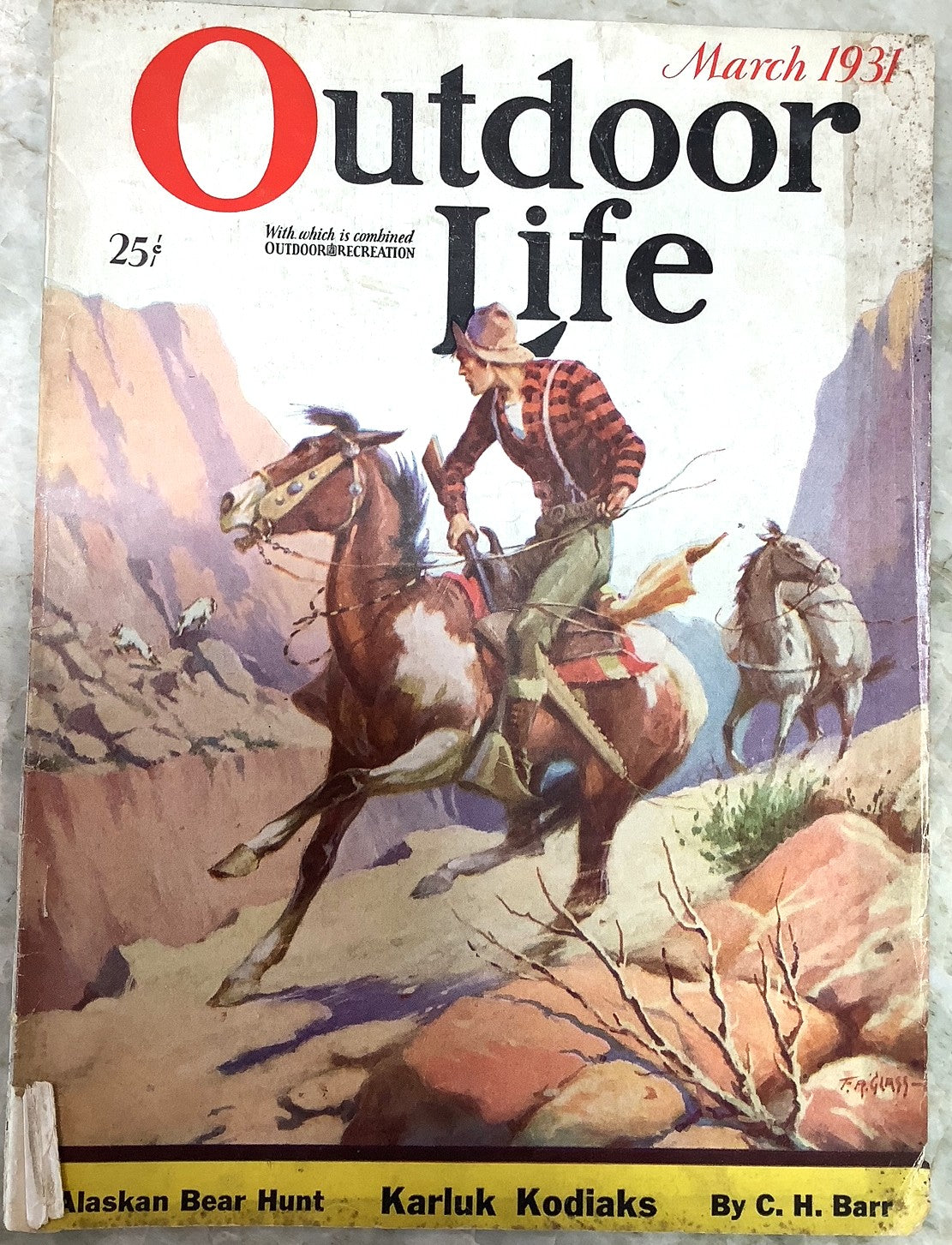 Old "Outdoor Life" magazines