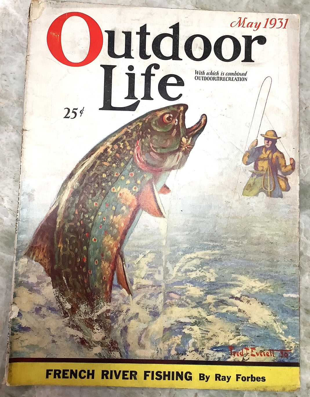 Old "Outdoor Life" magazines
