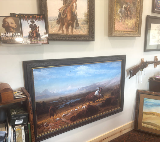 Albert Bierstadt large print - framed