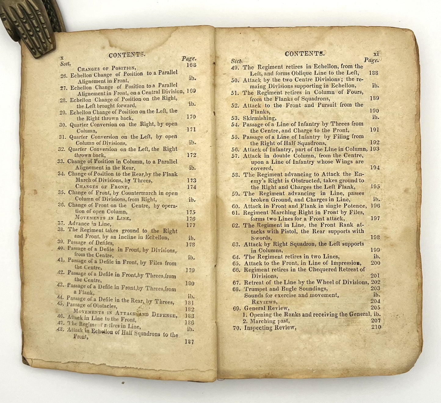 BOOK (extremely rare!) - 1813 - RULES AND REGULATIONS FOR DRILL, SABRE EXERCISE, EQUITATION, FORMATION AND FIELD MOVEMENTS OF CAVALRY