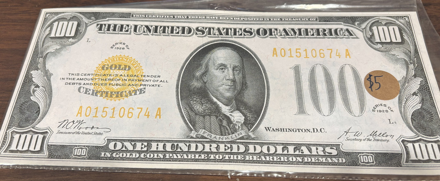 Free - Legal Reprints of US Gold $$$$ Certificates