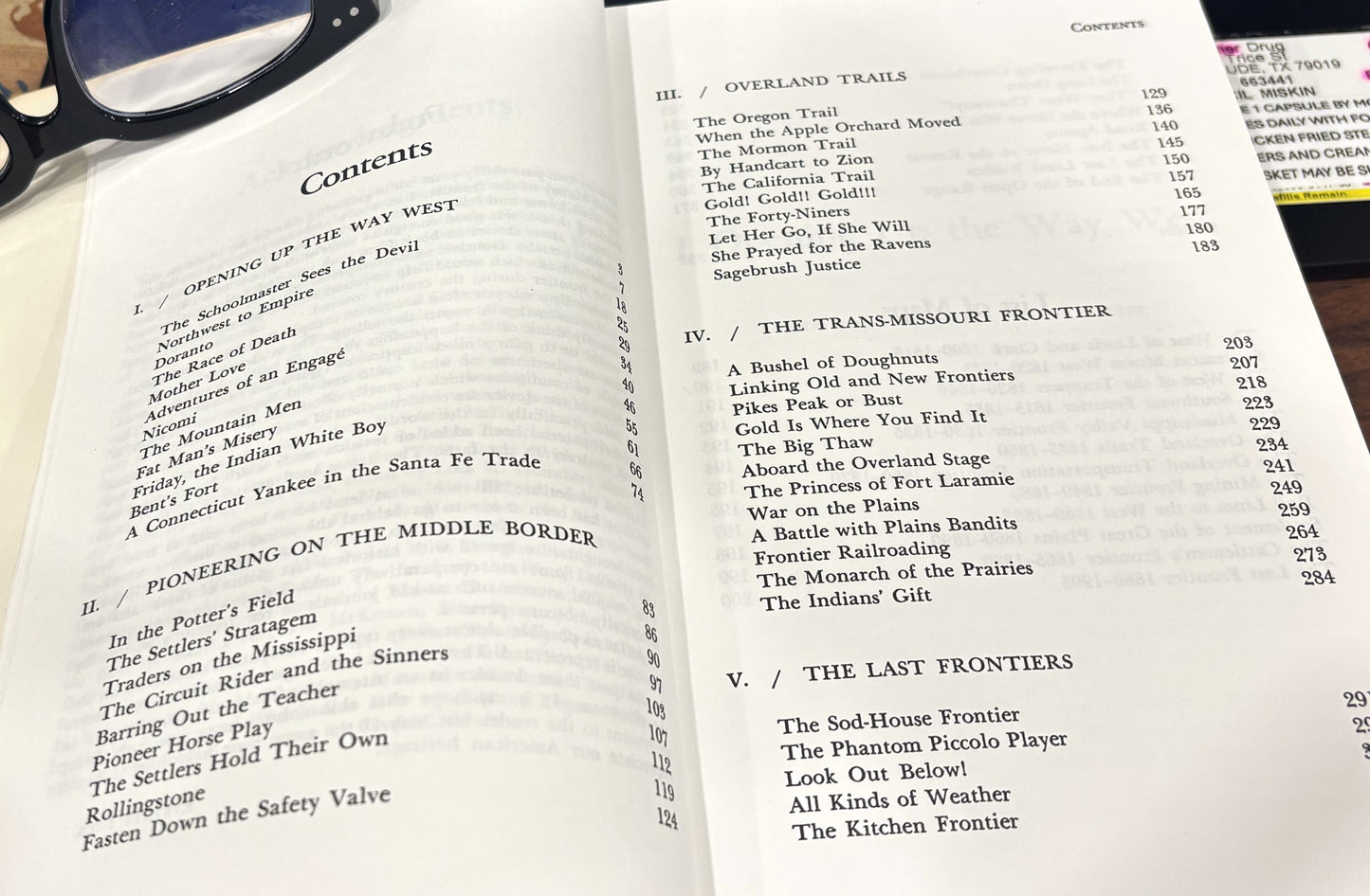 BOOKS - "Tales of the Frontier" - From Lewis and Clark to the Last Roundup