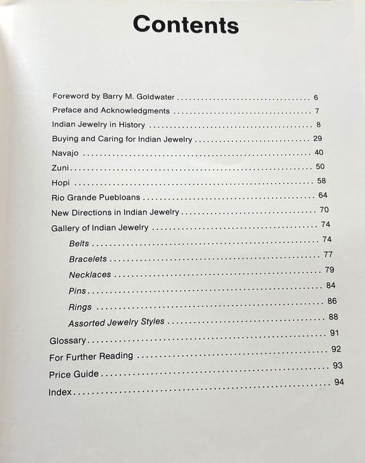 BOOKS - Indian Jewelry of the American Southwest