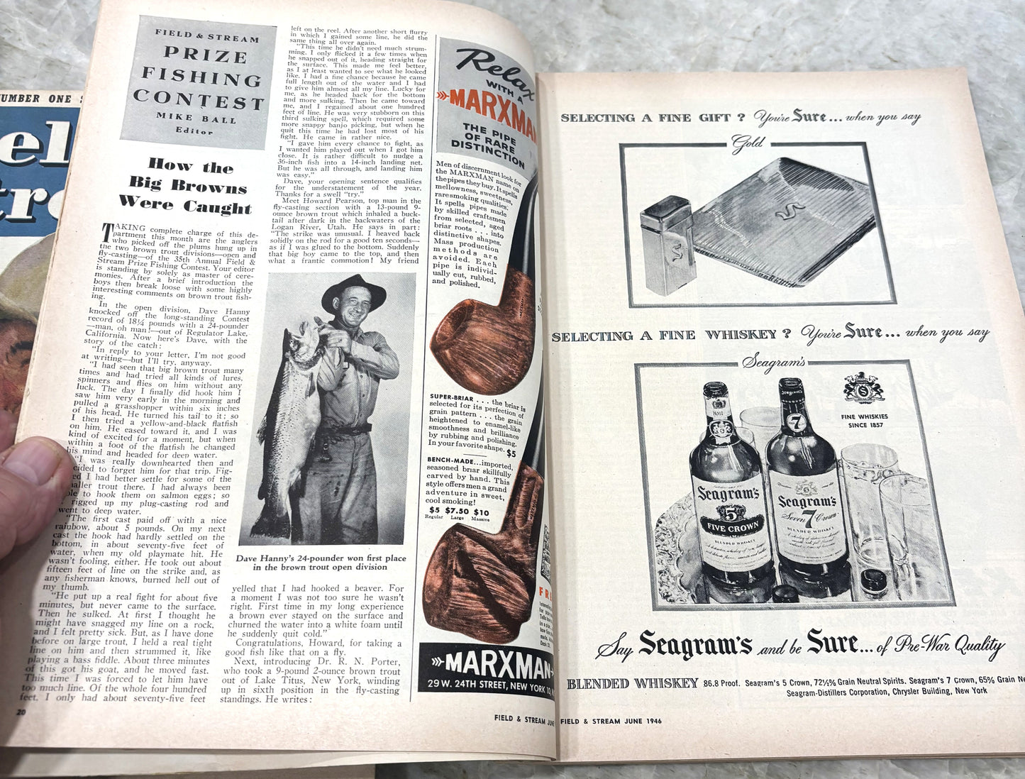 1946 Field and Stream Issues