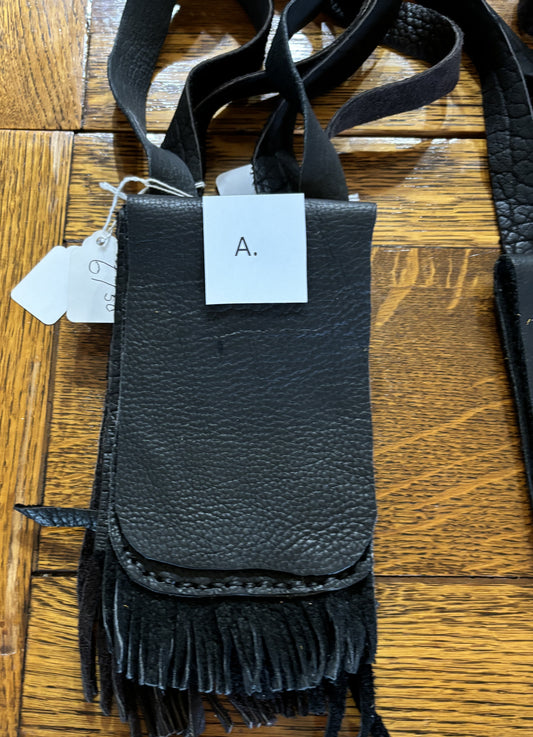 Neck pouch/ "possibles" bag (or cute small purses, cell phone bags. medicine bags ... your limit is your creativity)