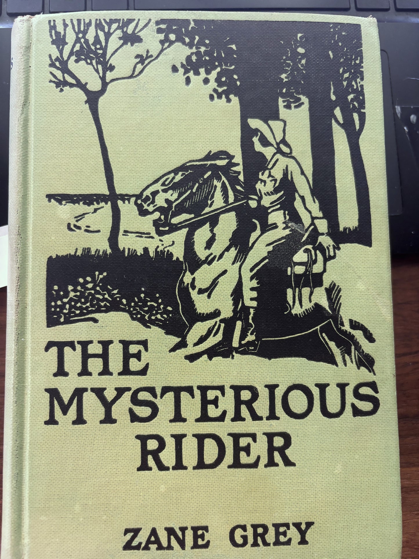 Books - The Mysterious Rider - Zane Grey - 1921 First Edition
