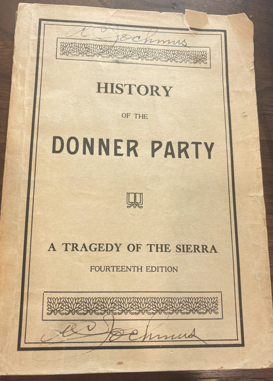 BOOKS - History of the Donner Party