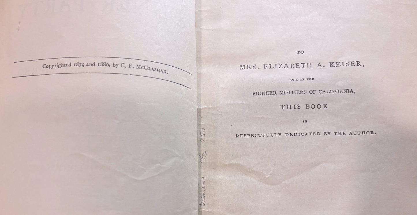 BOOKS - History of the Donner Party