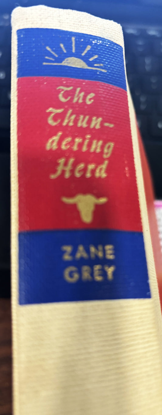 Books- The Thundering Herd - Zane Grey