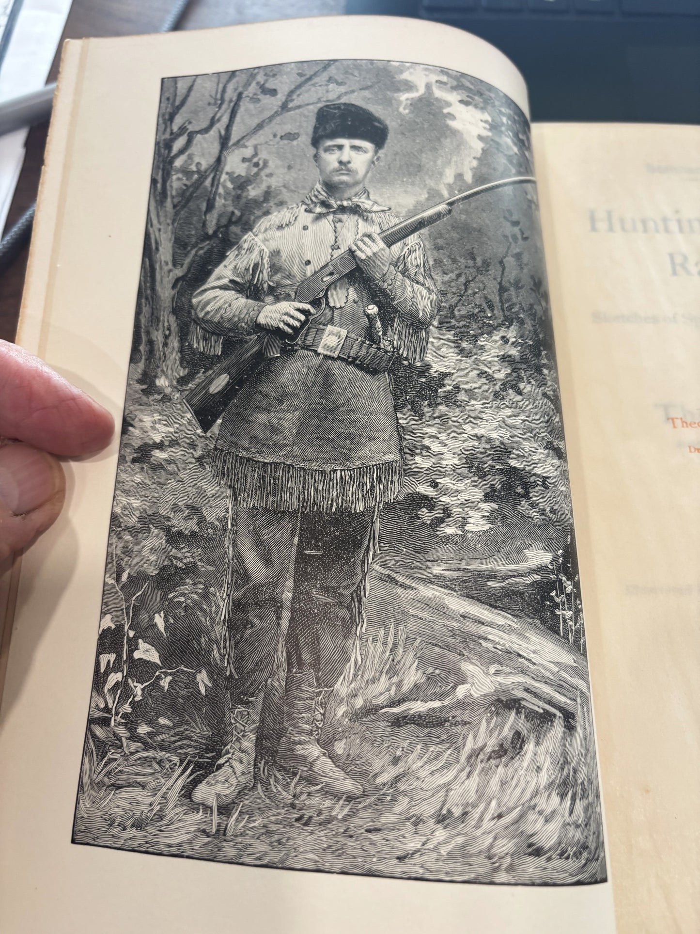 BOOKS - Hunting Trips of a Ranchman - 1885 First Edition