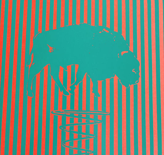 Original Silk Screen - 1970's "Buffalo Springfield" poster prints