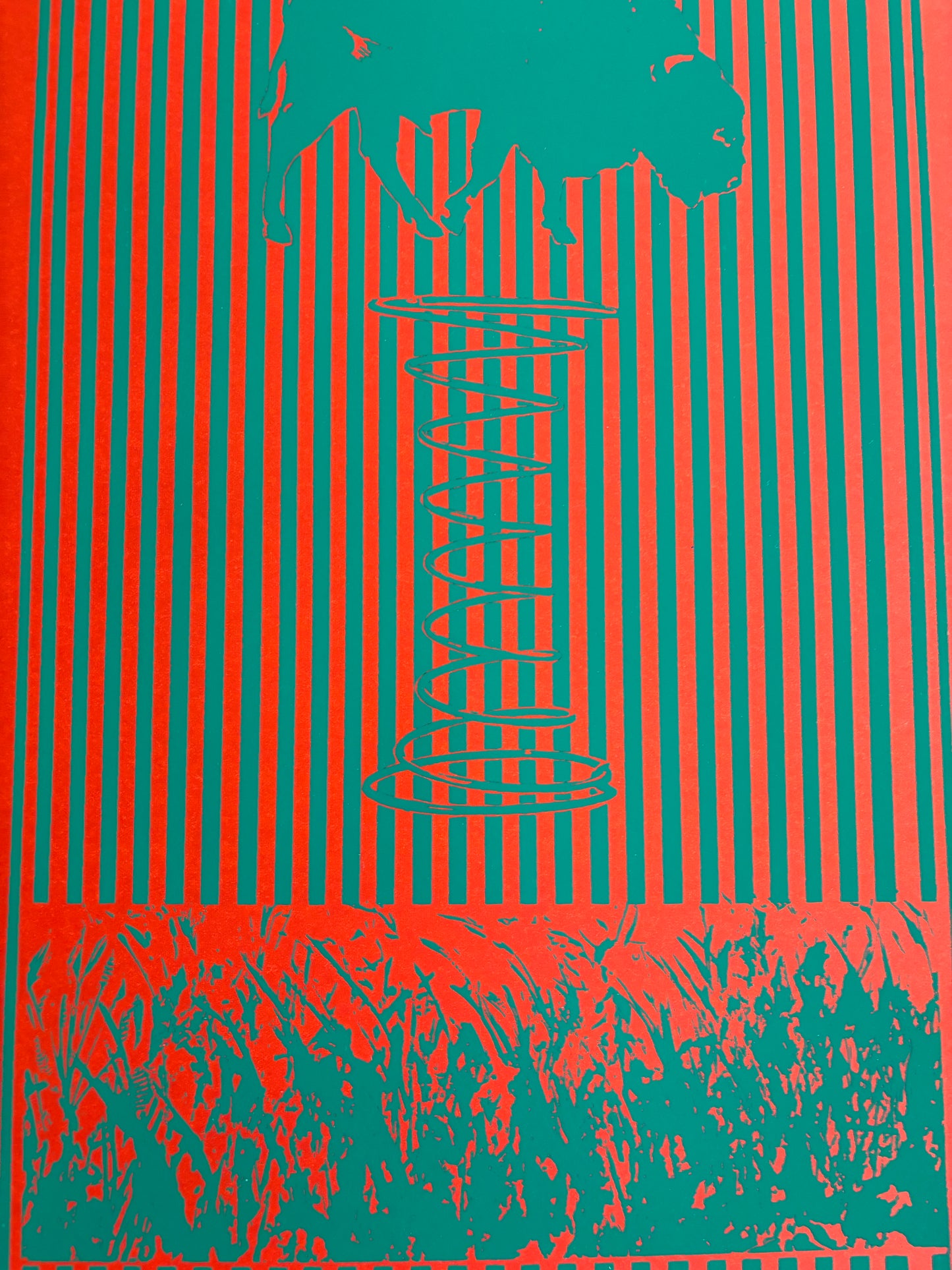 Original Silk Screen - 1970's "Buffalo Springfield" poster prints