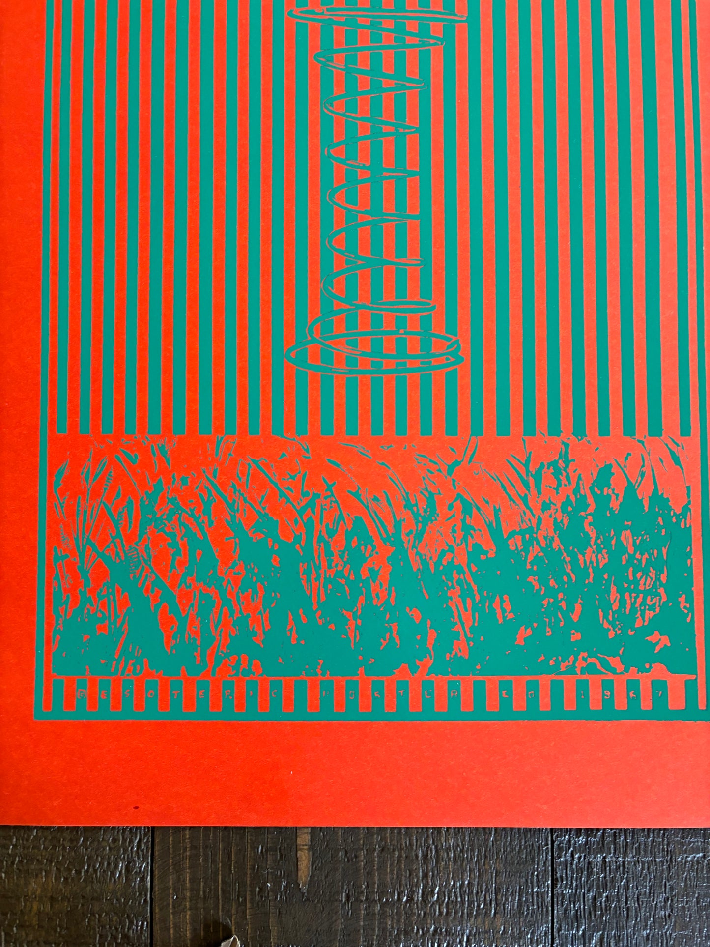 Original Silk Screen - 1970's "Buffalo Springfield" poster prints