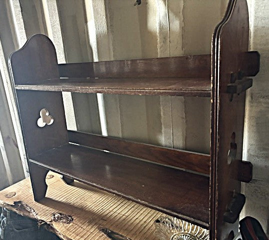 Antique Tabletop Bookshelf