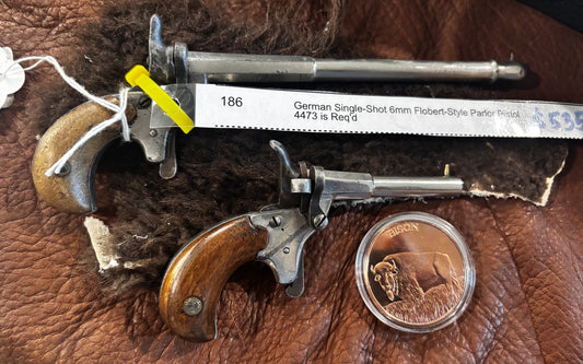 Antique Belgium Flobert - Parlor/Indoor Pistols