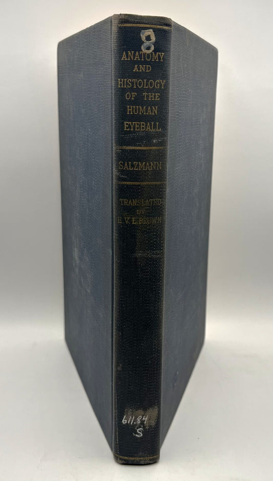 BOOKS - ANATOMY AND HISTOLOGY OF THE HUMAN EYEBALL IN THE NORMAL STATE,